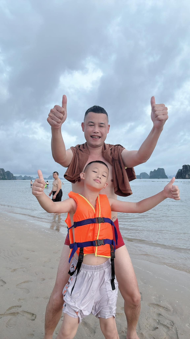 Hiệp Gà lên chức ông ngoại-4