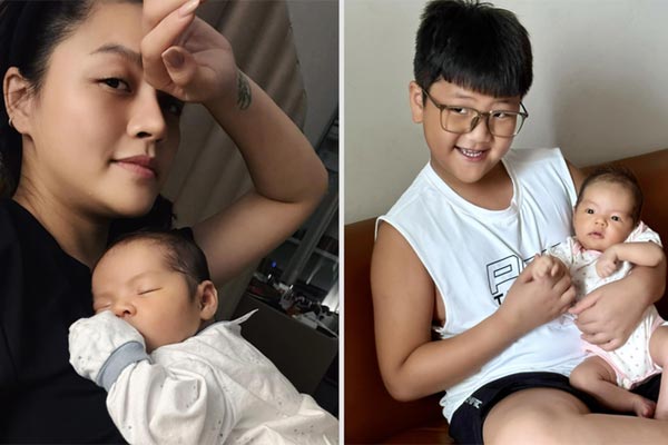 Thu Quỳnh làm mẹ đơn thân lần 2, tự tay chuẩn bị mâm cúng Mụ cho con gái, nhìn kỹ có món chưa sao Việt nào làm-5