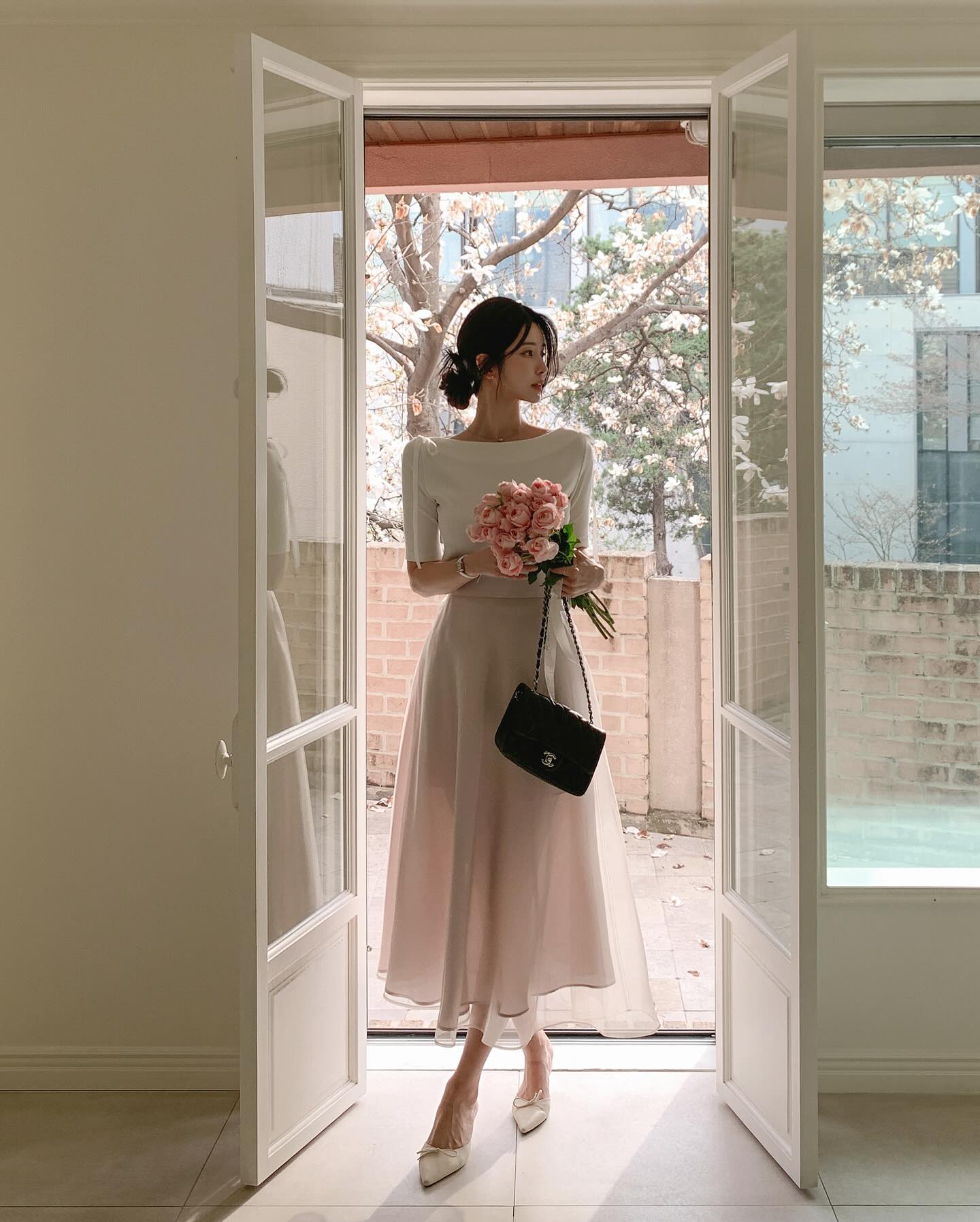 5 cách diện chân váy dài tôn dáng tối ưu cho người có chiều cao khiêm tốn-6