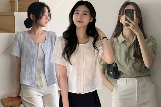 5 công thức diện sơ mi cộc tay trẻ trung tới công sở