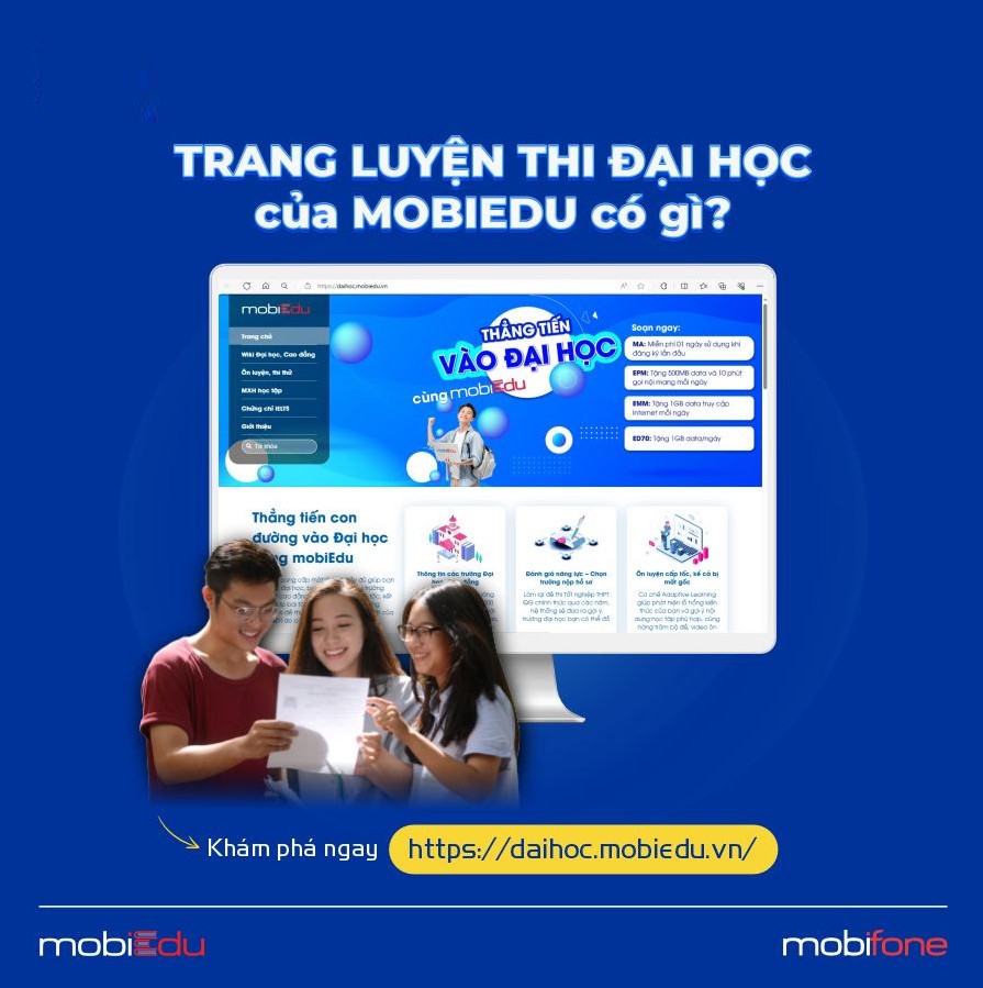 Ôn tập, luyện thi, tự học chủ động cùng mobiEdu-1