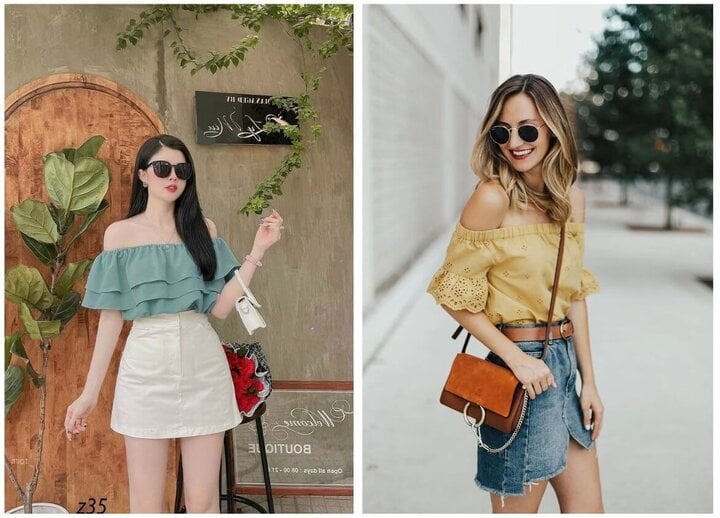 Bật mí các cách phối đồ với chân váy chữ A chuẩn đẹp-5