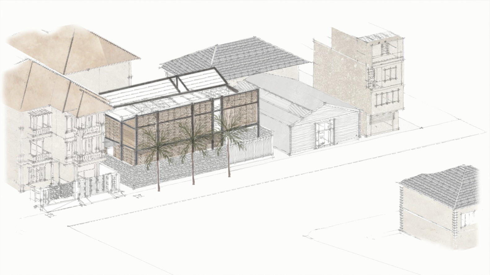 Nhà khung thép cửa chớp đơn giản mà hợp phong thủy-2