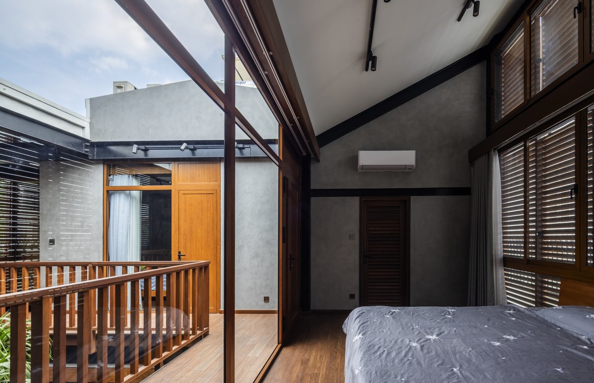 Nhà khung thép cửa chớp đơn giản mà hợp phong thủy-11