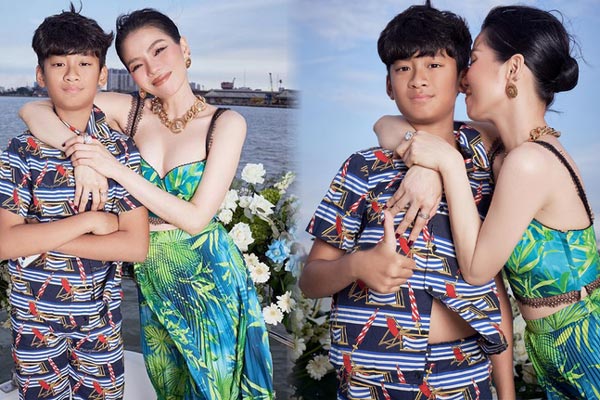 Con trai Lệ Quyên vừa được mẹ tặng biệt thự 38 tỷ ở Mỹ, giờ được hứa hôn với cô gái lai Tây xinh xắn-12