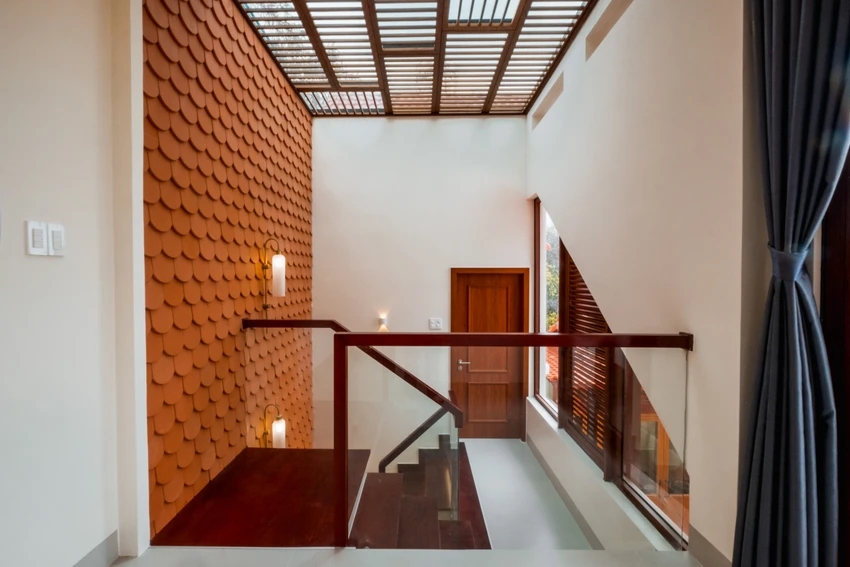 Ngôi nhà hiện đại với cảm hứng từ gạch nung truyền thống-14