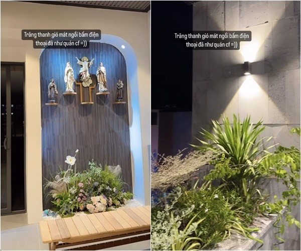 Vợ Phan Mạnh Quỳnh hé lộ điểm đặc biệt trong căn biệt thự biển Nha Trang, chia sẻ kinh nghiệm trồng cây trên sân thượng-2