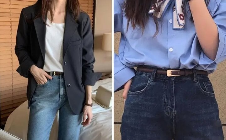 Cách phối đồ với thắt lưng bản nhỏ-5