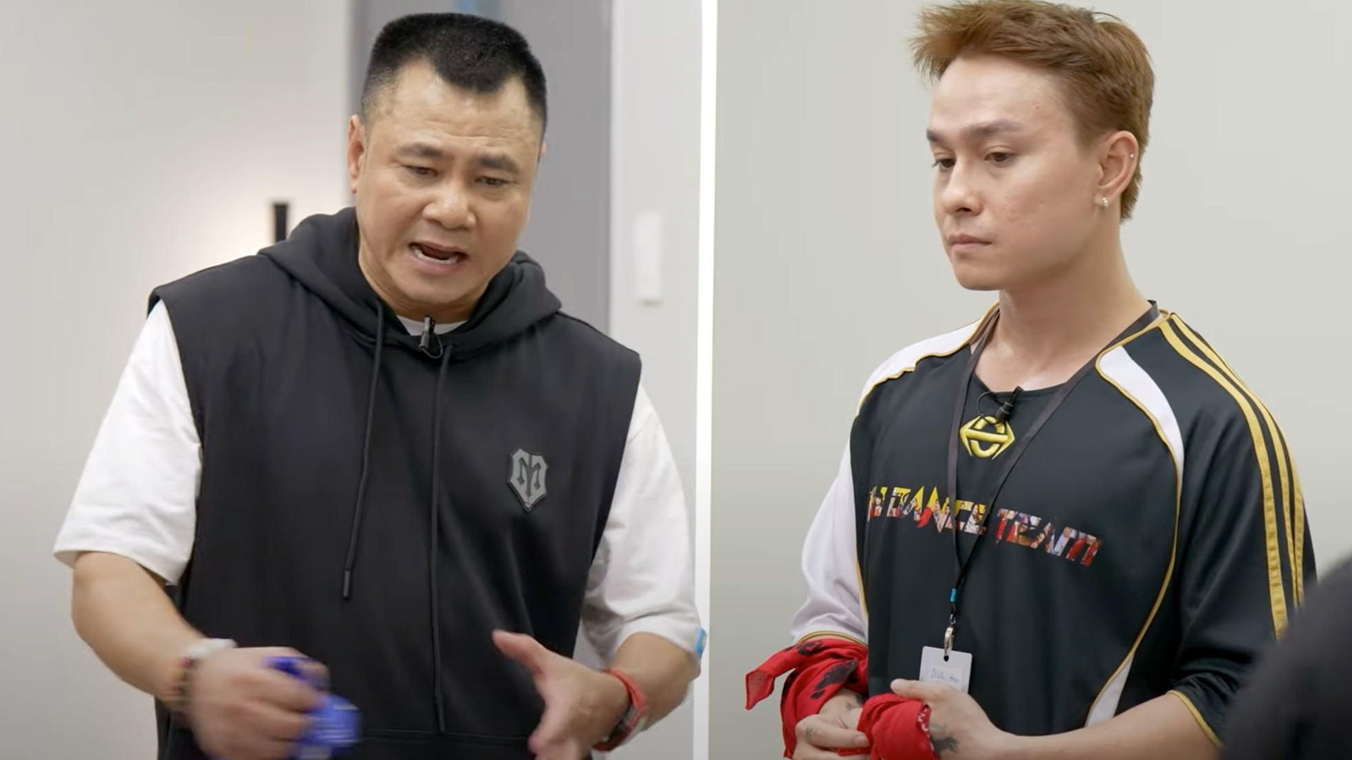 NSND Tự Long và Tuấn Hưng căng thẳng-3