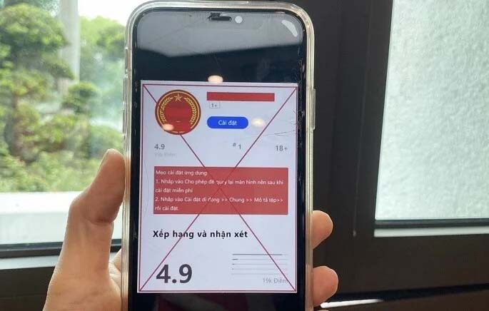 Một phụ nữ ở Hà Nội mất 1,2 tỷ đồng sau khi cài ứng dụng dịch vụ công giả-1