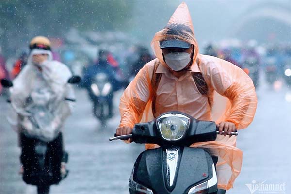 Dự báo thời tiết 14/7/2024: Hà Nội mưa to vào chiều tối-3