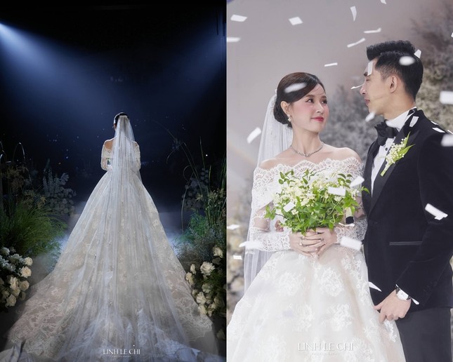 Cô dâu hào môn Midu diện thiết kế trong bộ sưu tập mới nhất của Elie Saab-5