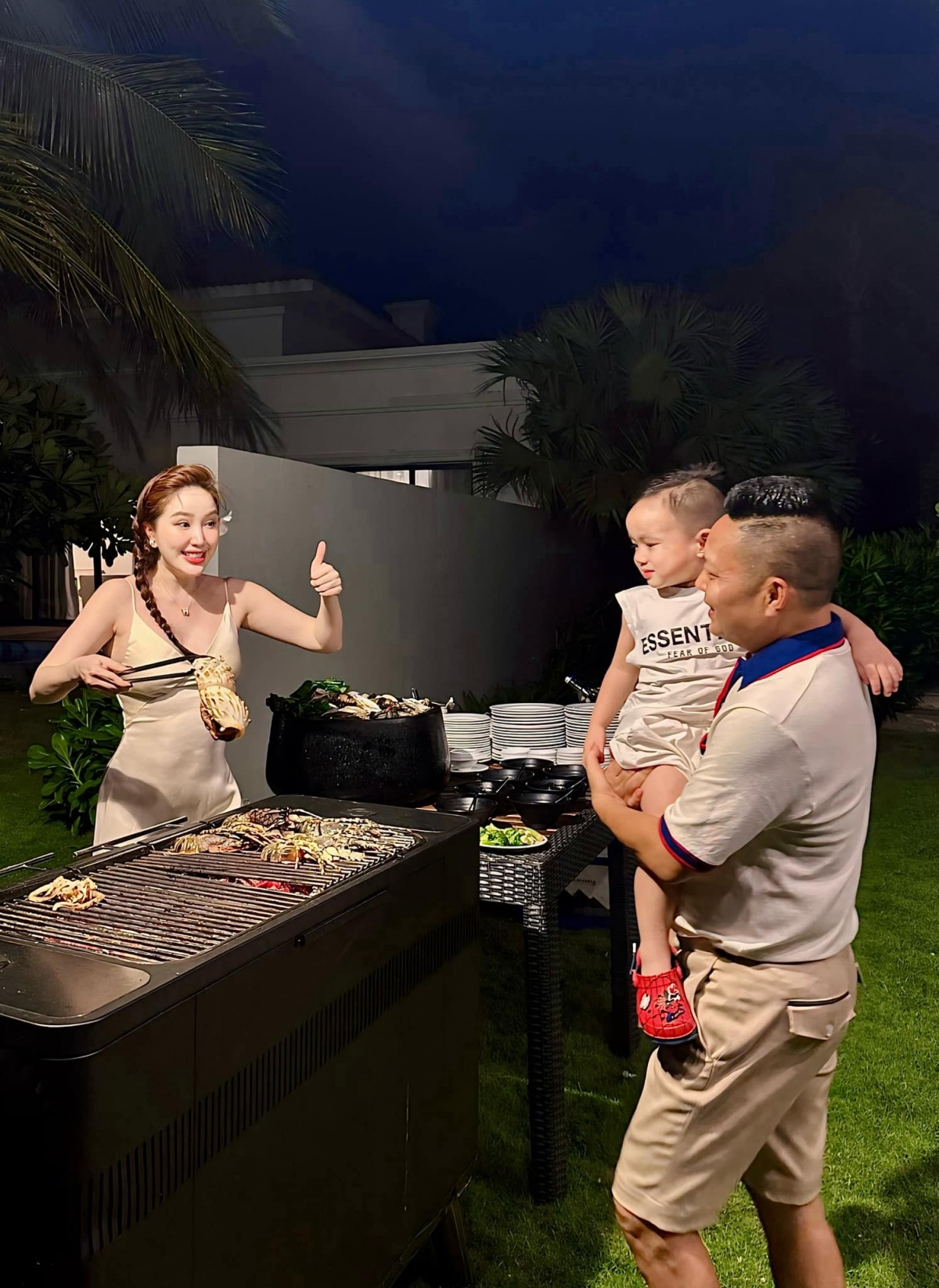 Cuộc sống viên mãn trong căn biệt thự sang trọng của Bảo Thy sau 5 năm kết hôn-2