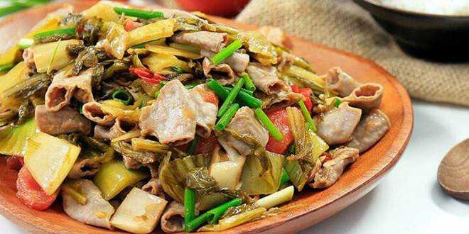 Những món ngon từ dưa cải chua-1