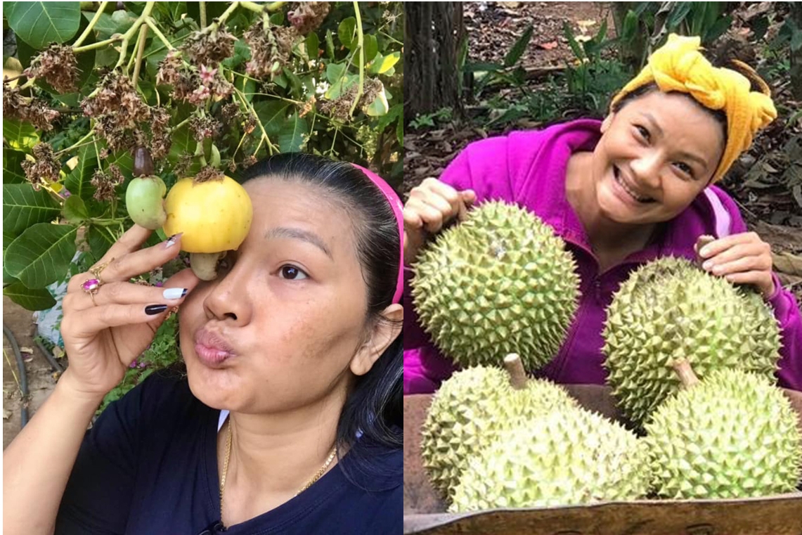 Nữ hoàng cảnh nóng Kiều Trinh an yên trong nhà vườn 6.000m2-8