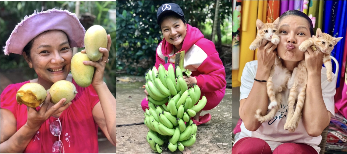 Nữ hoàng cảnh nóng Kiều Trinh an yên trong nhà vườn 6.000m2-13