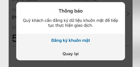 Hàng loạt khách hàng gặp trục trặc trong ngày đầu áp dụng xác thực sinh trắc học khi chuyển tiền-2