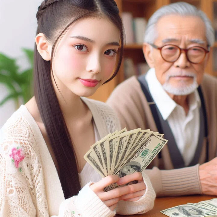 Từ khi lấy chồng già, vợ cũ chu cấp cho tôi rất nhiều tiền bạc-1