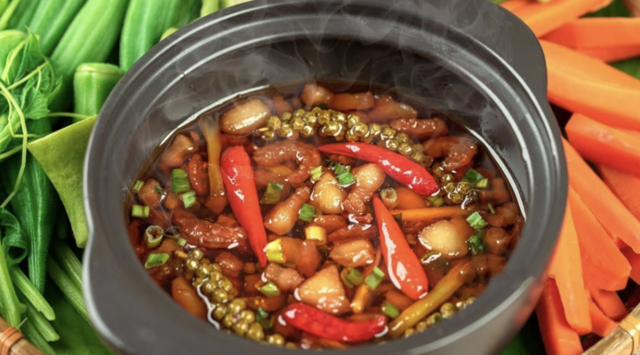 Cách làm kho quẹt tôm khô tóp mỡ đơn giản-2