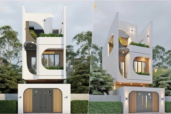 Cách xây dựng nhà mái ngói hướng Tây thoáng mát lại tiết kiệm chi phí-15