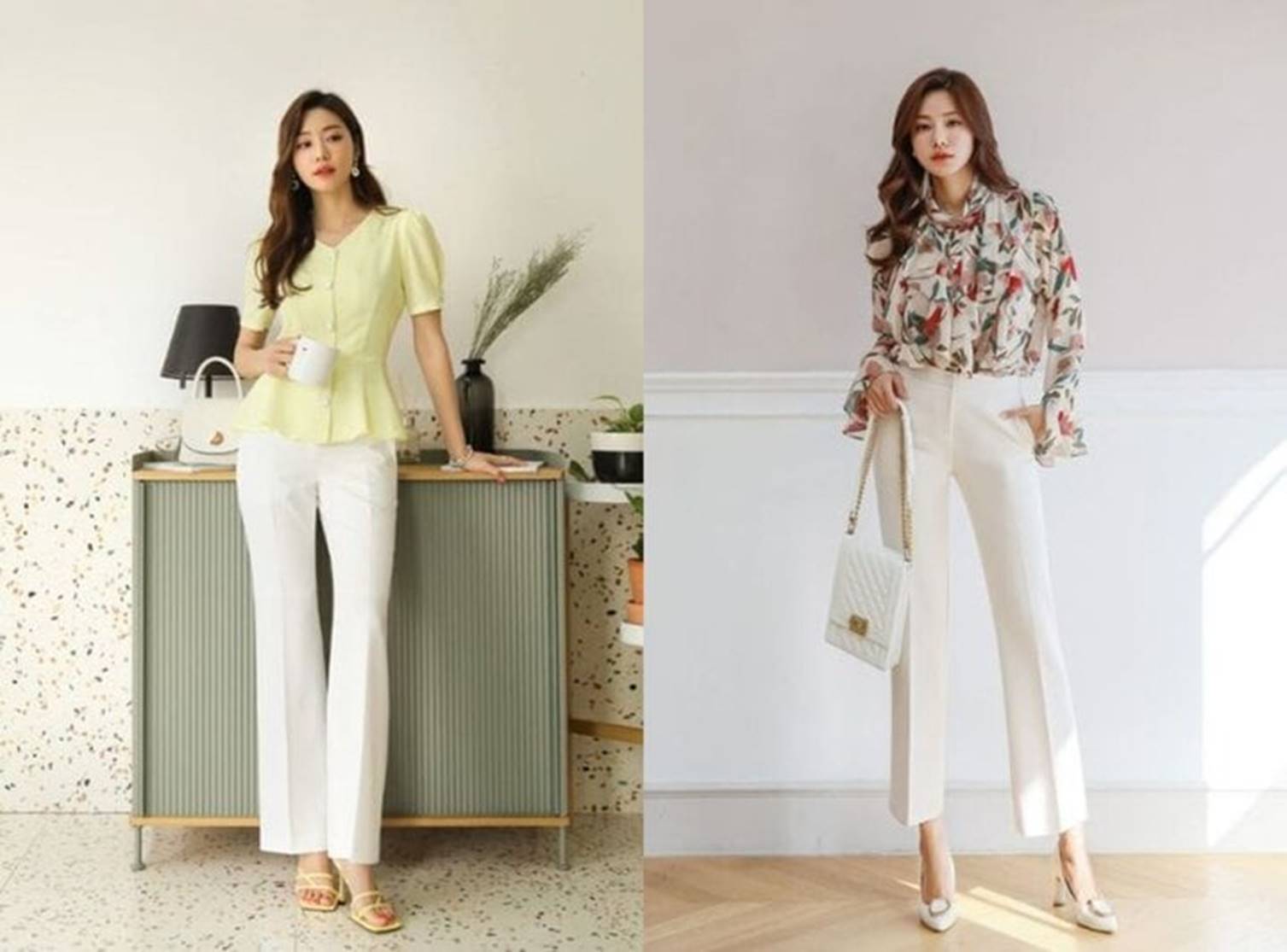 Mix quần âu trắng theo cách sau đảm bảo sang xịn-1