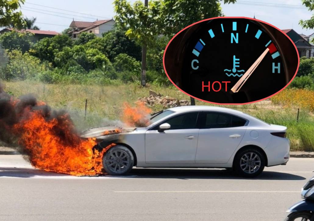 Đồng hồ nhiệt độ trên táp lô có báo trước được xe bạn sắp cháy?-3