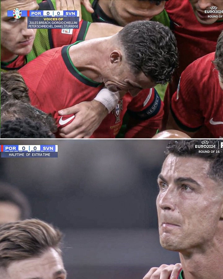 Ronaldo khóc vì sút hỏng 11m lan đi khắp EURO 2024, sửng sốt sự thật-2