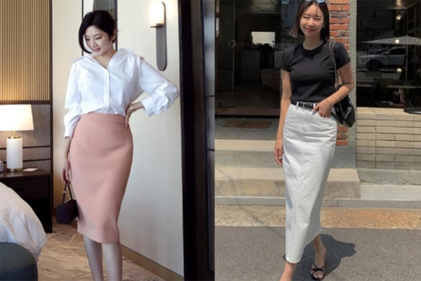 Xu hướng chân váy sáng màu và 10 cách phối đồ trẻ trung từ công sở ra phố-11