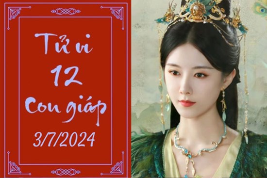 Tử vi 12 con giáp hôm nay ngày 3/7/2024: Thân kỹ càng, Hợi thoải mái