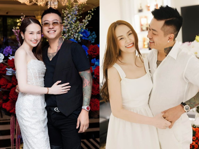 Đọ sắc vợ các anh trai ngày ấy bây giờ: Hương Baby từng đen nhẻm giờ lột xác, có người thay đổi khó nhận ra-2