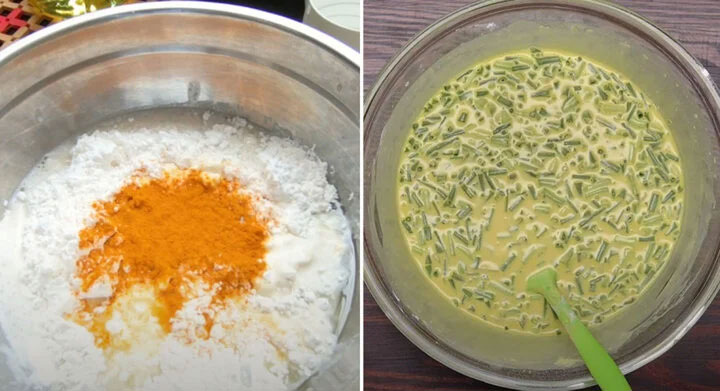 Bí quyết pha bột bánh xèo vàng ươm-1
