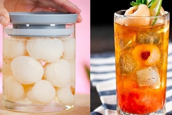 Cách làm giấm vải thiều đơn giản tại nhà