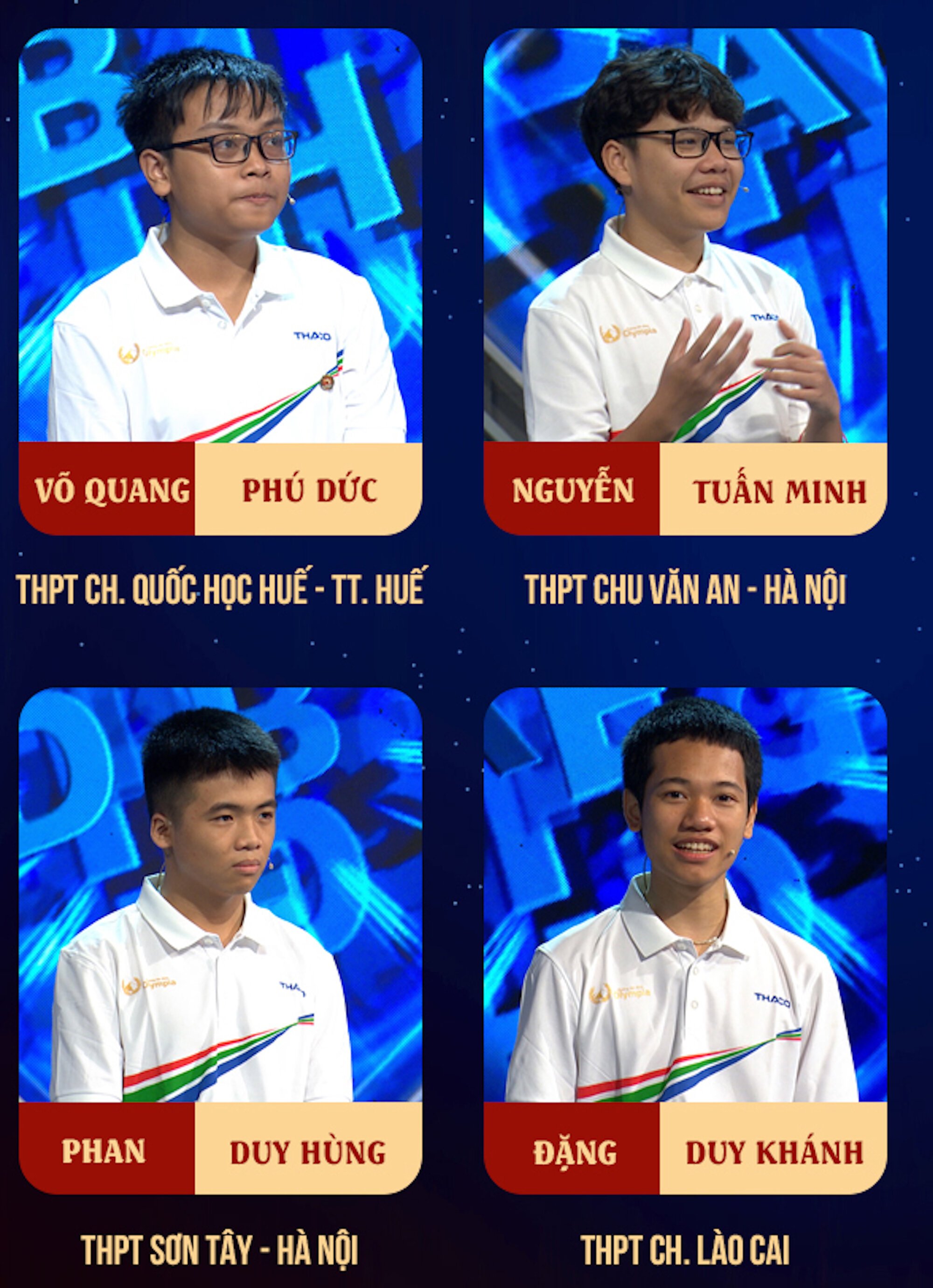 Màn về đích nghẹt thở của nam sinh Huế giành vé vào vòng chung kết Olympia 2024-1