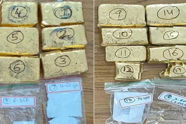 Phát hiện 4kg vàng trị giá 8,8 tỷ đồng trên xe buýt, 2 người bị bắt-1