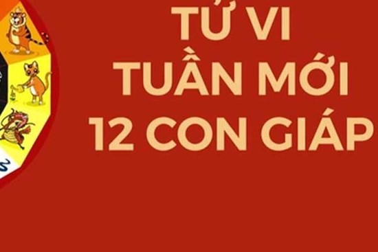 Dự báo tử vi tuần mới chi tiết về tài lộc, sự nghiệp, tình cảm của các con giáp Tý, Sửu, Dần, Mão, Thìn, Tỵ, Thân, Dậu