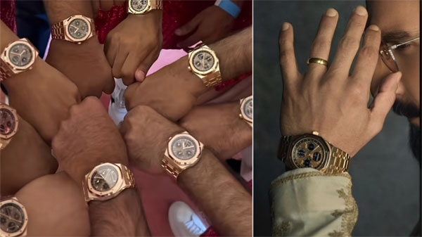 Đám cưới con trai đại gia: Phù rể được tặng đồng hồ vàng 6 tỷ đồng-2