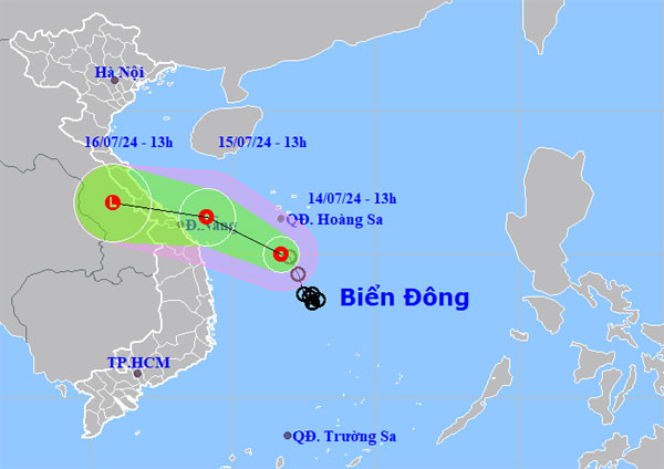 Hà Nội mưa to từ đêm nay-1