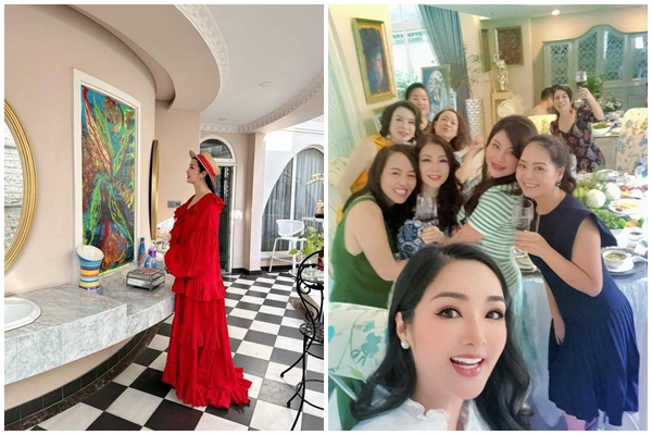 Tiệc tất niên lộng lẫy ở biệt thự hơn 1.000m2 của người đẹp không tuổi Giáng My-30