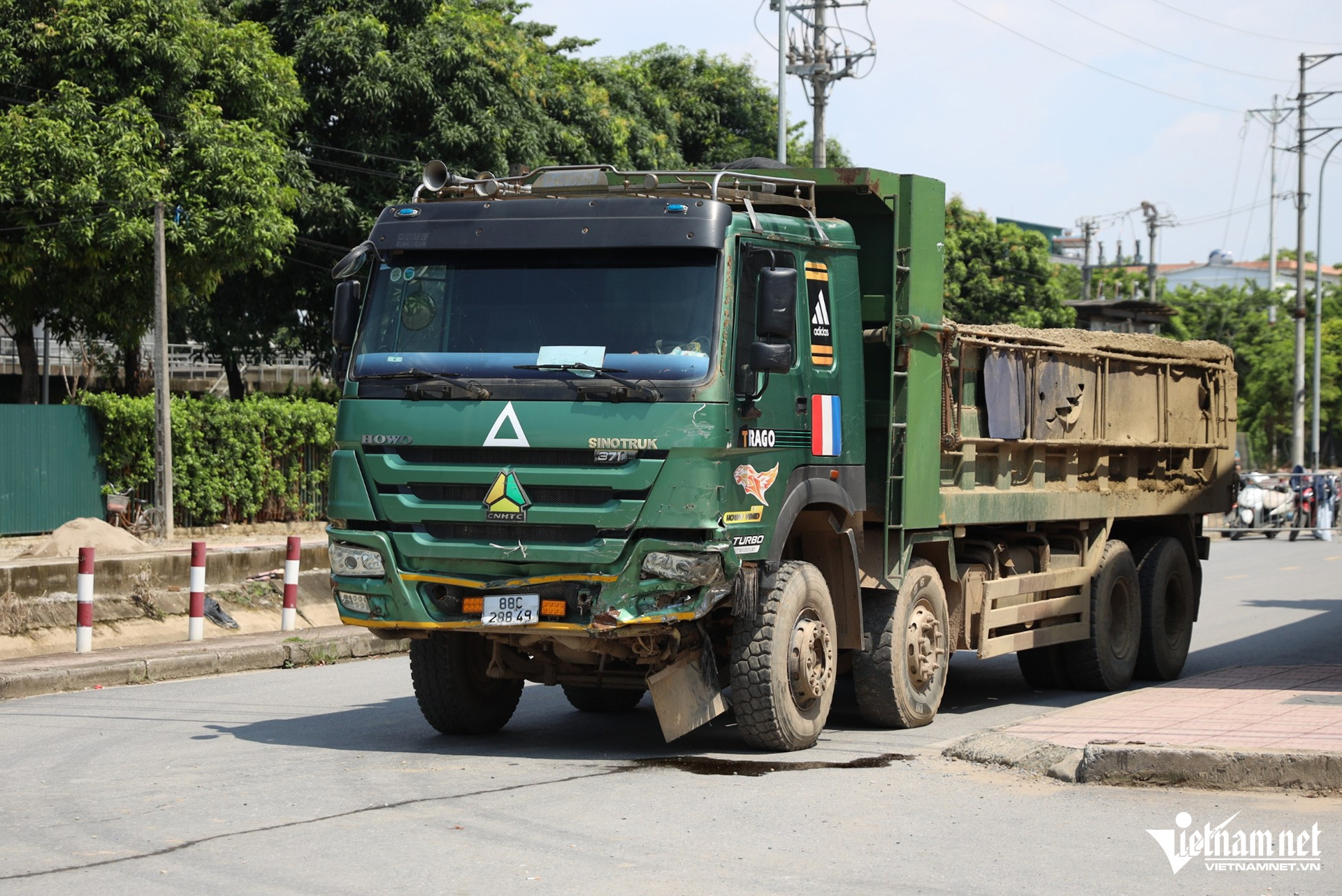 Tai nạn khiến 4 mẹ con tử vong ở Hoài Đức: Tài xế xe ben dương tính với ma túy-1