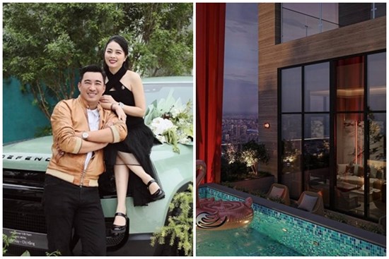 Chồng thứ 3 của Hằng Túi khéo cắm hoa tại nhà,