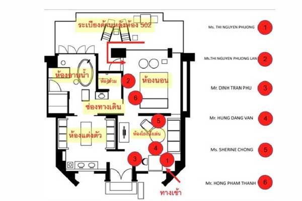 Lời kể của nhân viên khách sạn Bangkok khi đối mặt nghi phạm đầu độc khách Việt-1