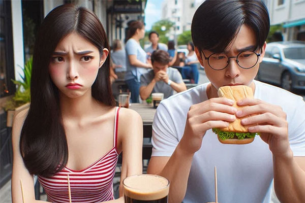 Lên mạng tố bạn trai đi ăn hay quên ví, cô gái nhận phản ứng không ngờ-1