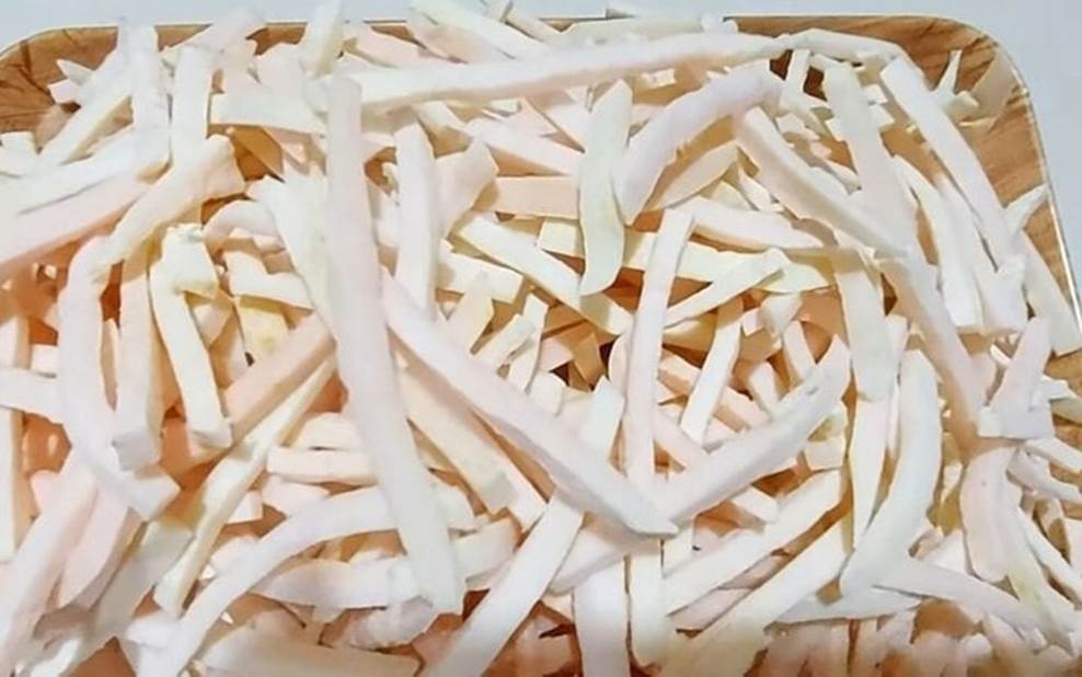 Cách sơ chế cùi bưởi nấu chè cực đơn giản-3