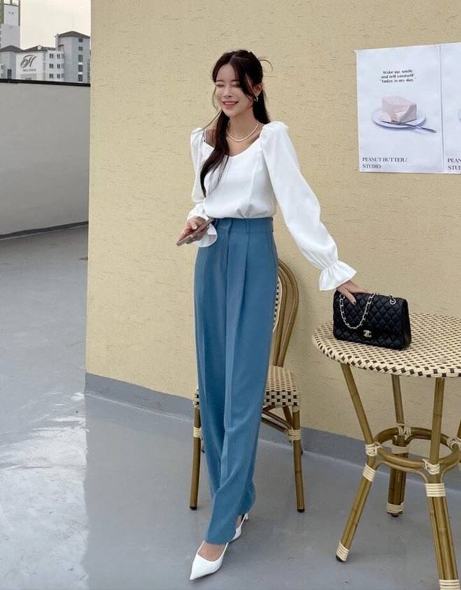 Chọn giày diện với quần ống rộng-2