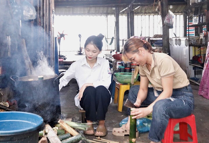 Nữ sinh bán hàng trên đèo Đá Trắng đạt 3 điểm 10 thi tốt nghiệp THPT-3