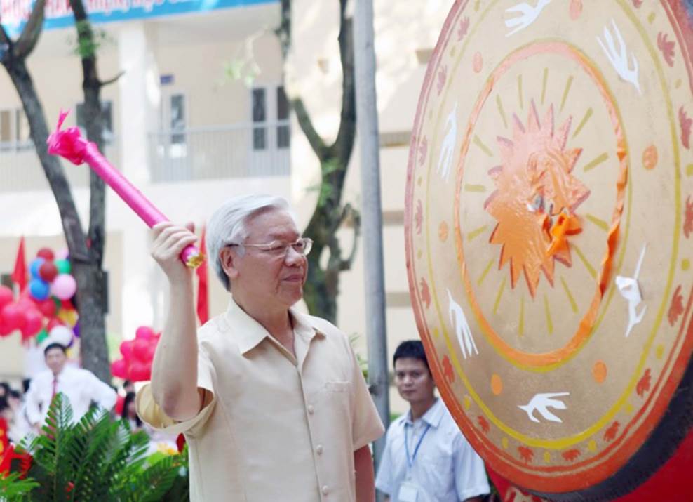 Trường cũ nhớ về người học trò khiêm nhường, giản dị Nguyễn Phú Trọng-2