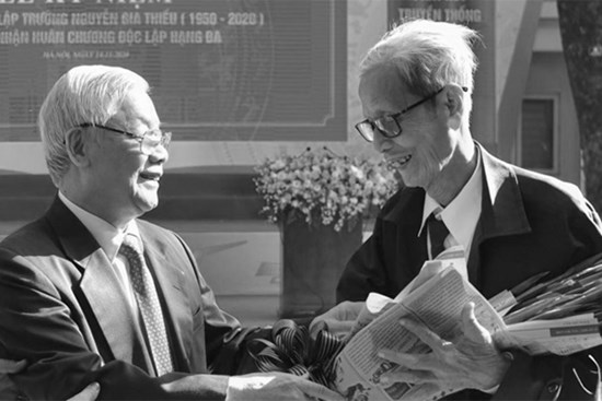 Trường cũ nhớ về người học trò khiêm nhường, giản dị Nguyễn Phú Trọng