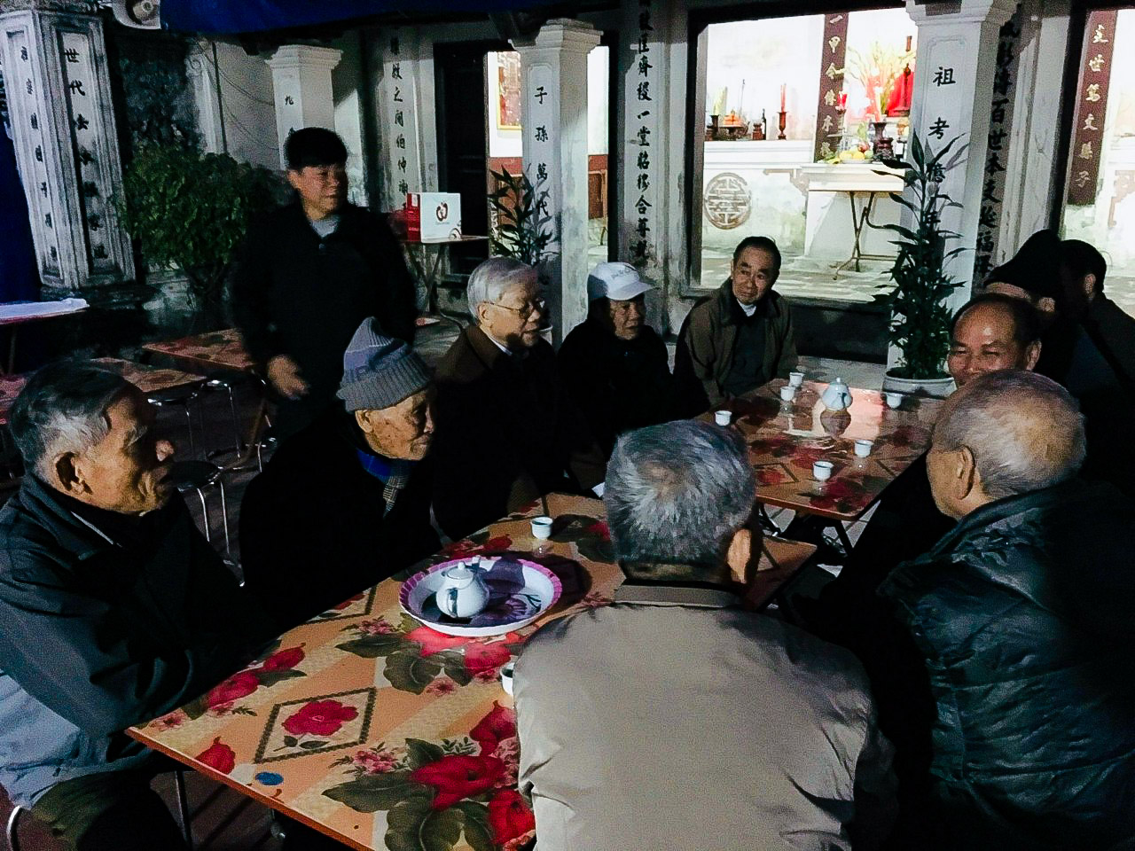 Hình ảnh những hoạt động của Tổng Bí thư Nguyễn Phú Trọng tại quê nhà-8