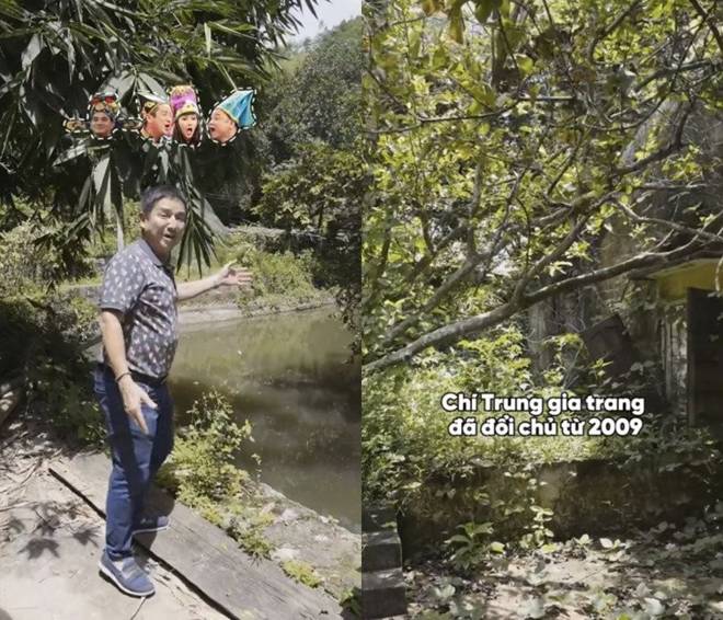 Táo Chí Trung đau lòng khi nhà cũ đổ nát, cơ ngơi từng ví như gia trang giờ bị bỏ hoang, xập xệ-3