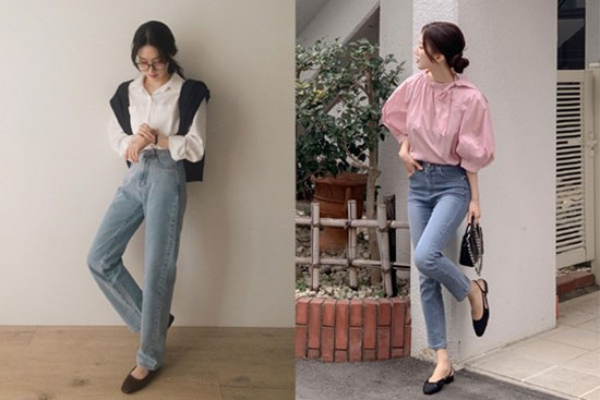 5 mẫu áo phù hợp để diện với quần jeans ống đứng